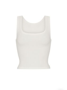 Skims Cotton Rib Tank Marble
